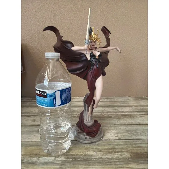 Franklin Mint Angel of Darkness Gerard Brom Ltd Ed Porcelain Figurine - NO Box - Picture 2 of 13